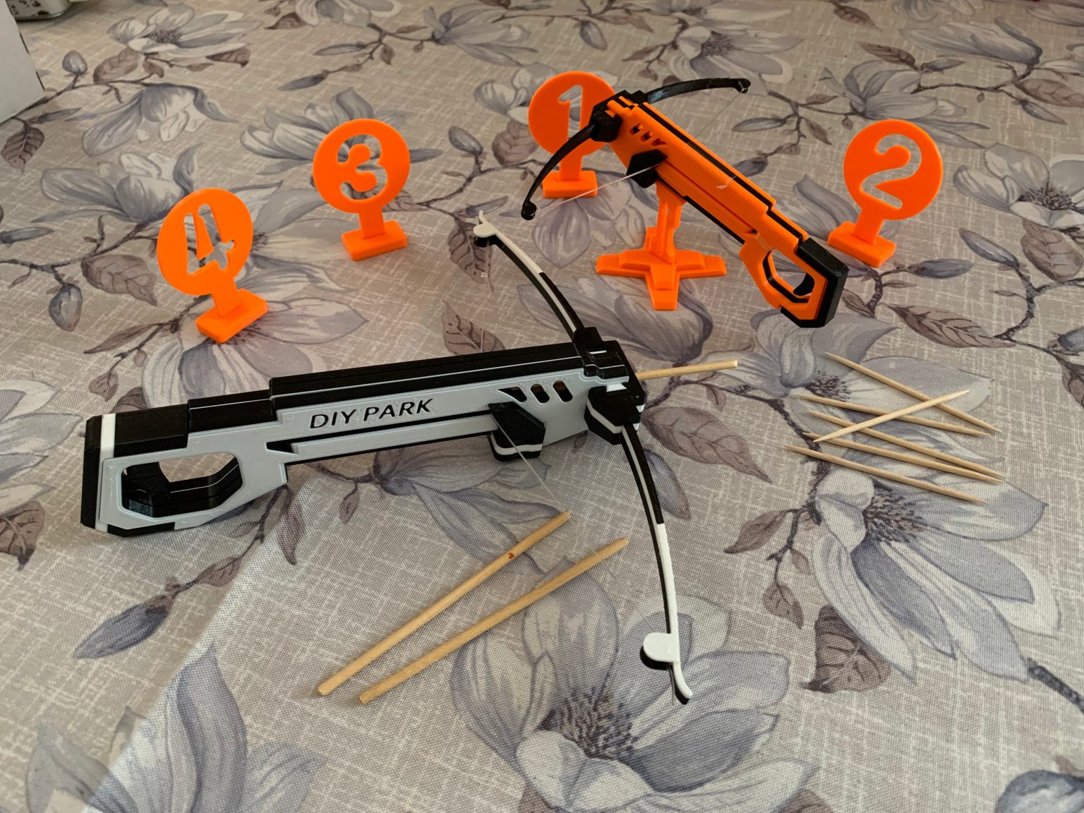 3D Printed Repeating Mini Crossbow TEST 3D PRINTS